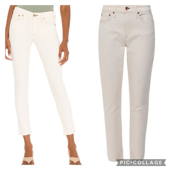 Rag & Bone "Cate” Mid-Rise Ankle Skinny Jeans - Picture 3 of 14